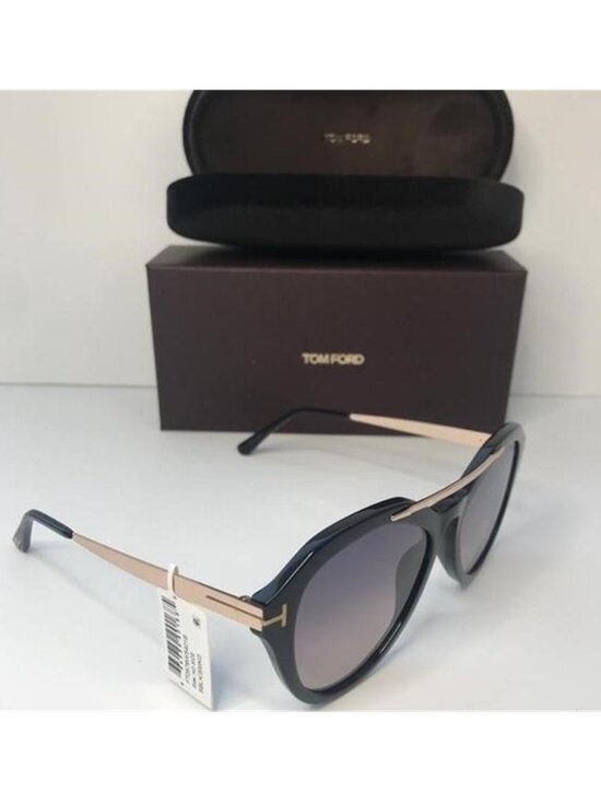 New authentic Tom Ford TF 576 01B Lisa-02 Sunglass
